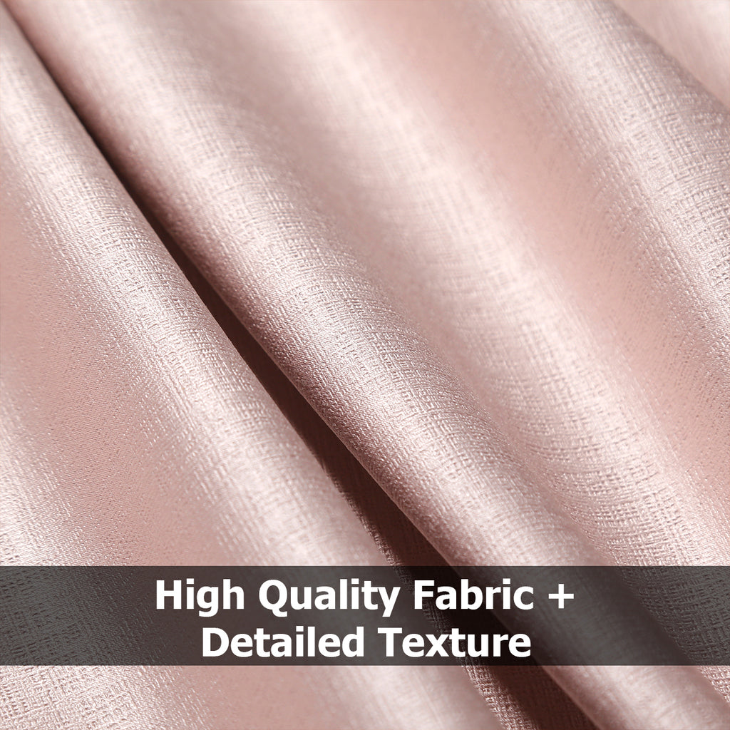 Jolly's Satin Curtains - Pink