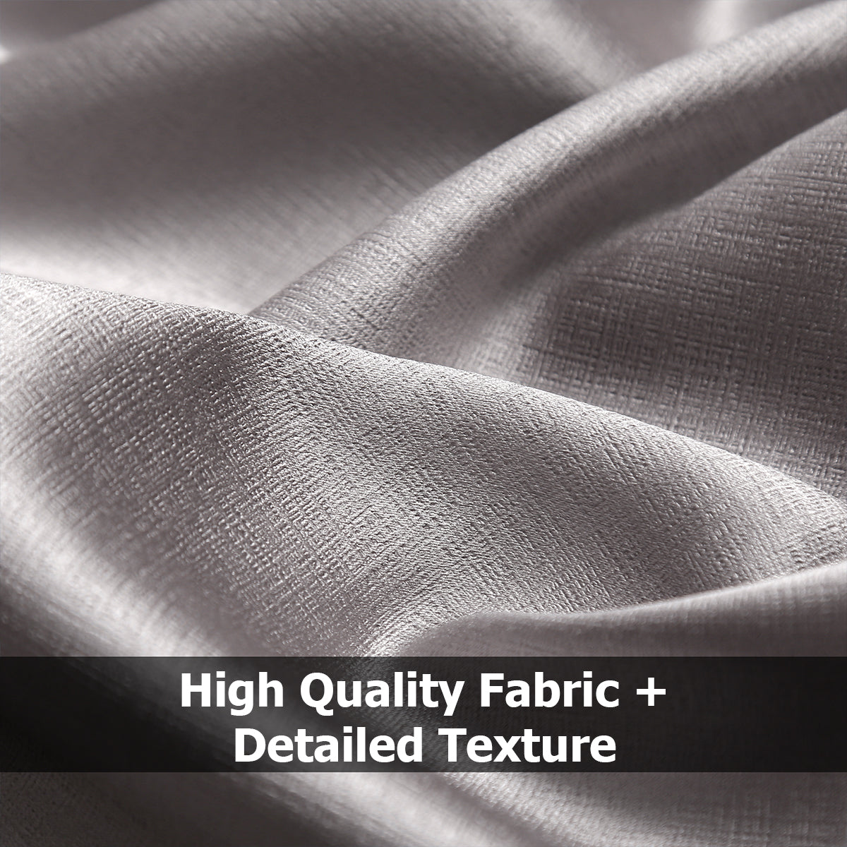 Jolly's Satin Curtains - Gray