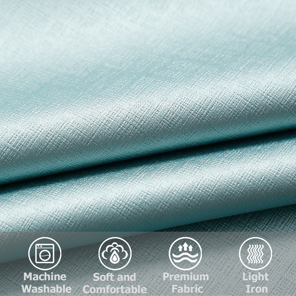 Jolly's Satin Curtains - Apple Green