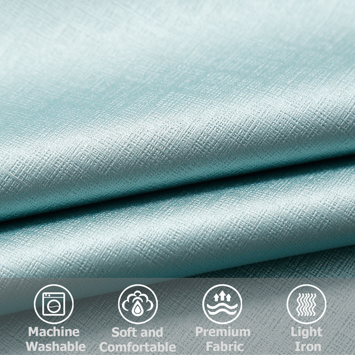 Jolly's Satin Curtains - Apple Green