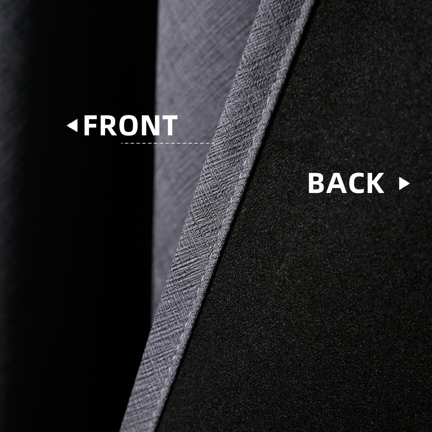 Jolly's Satin Curtains - Dark Gray