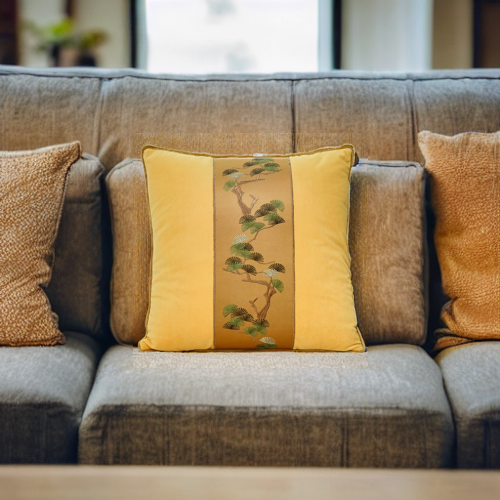 May's Decorative Velvet Throw Pillow Covers - Pine tree